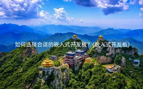如何选择合适的嵌入式开发板？(嵌入式开发板)