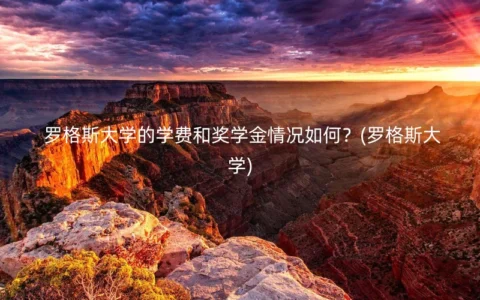 罗格斯大学的学费和奖学金情况如何？(罗格斯大学)