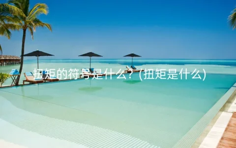扭矩的符号是什么？(扭矩是什么)