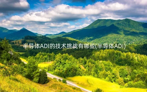 半导体ADI的技术挑战有哪些(半导体ADI)