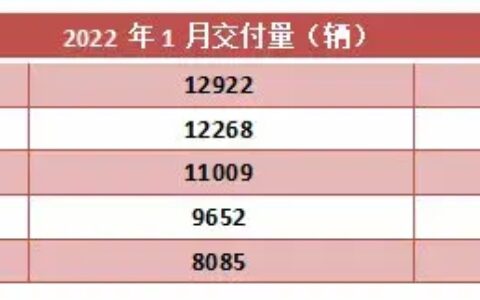 造车新势力喜提「开门红」，2022暗战特斯拉产品「空窗期」