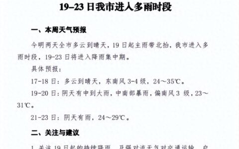 暴雨+高温双重夹击！安徽将迎来天气大考验，防范措施火速安排！-安徽暴雨预警