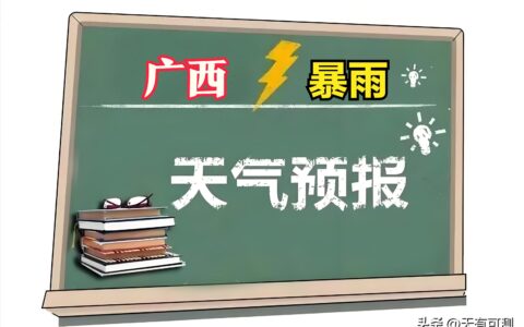 暴雨、局地大暴雨到特大暴雨！广西新一轮暴雨来袭！-广西局部暴雨到大暴雨