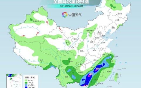 今起南方雨带北抬江汉江淮等地有暴雨 华北黄淮等地高温卷土重来-南方将再迎强降雨