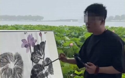 原创
            这个社会病了！男子西湖边人行道写生遭驱赶，路人纷纷指责保安-《这个社会病得不轻》
