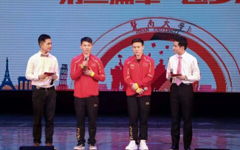 「连线广东」奥运冠军赛后有何计划？谢思埸将回暨大攻克论文“大关”-谢思埸赛后采访有多淡定